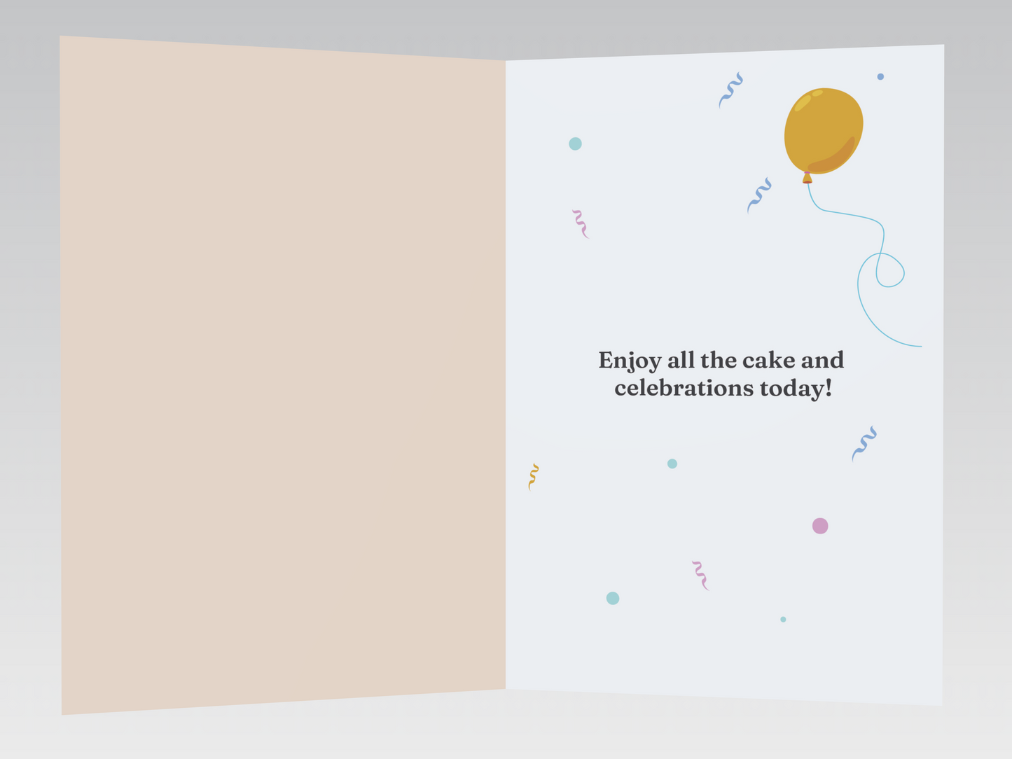 Cupcake Birthday Card